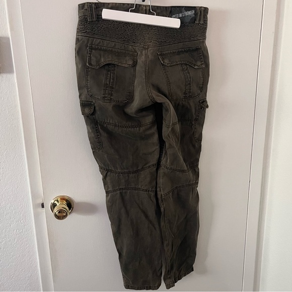 Speed and Strength Dogs of War Green Motorcycle Pants Armored Knees 32x32 - Picture 6 of 16